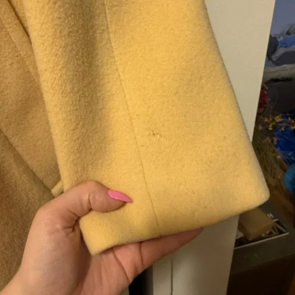 Vintage Anne Klein wool coat with hood - Picture 4 of 5